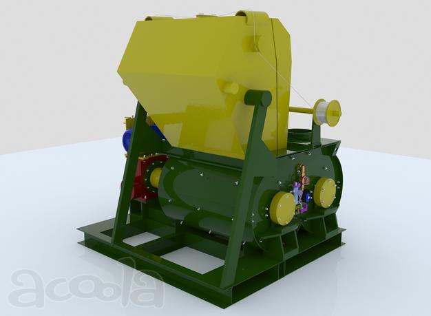 Лучший одновальный Бетоносмеситель БП-1Г-500с (скип)